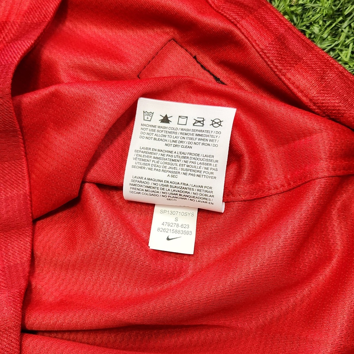 Nike Manchester United Home 12-13 Men's Stadium Jersey Red | eBay