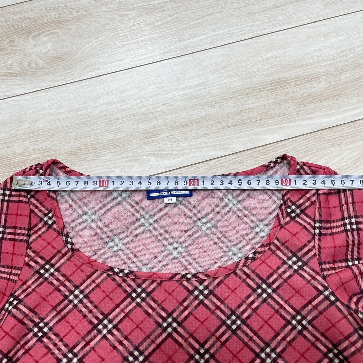 Burberry Blue Label Iconic Embroidered Top 38/XS-S Pink Red