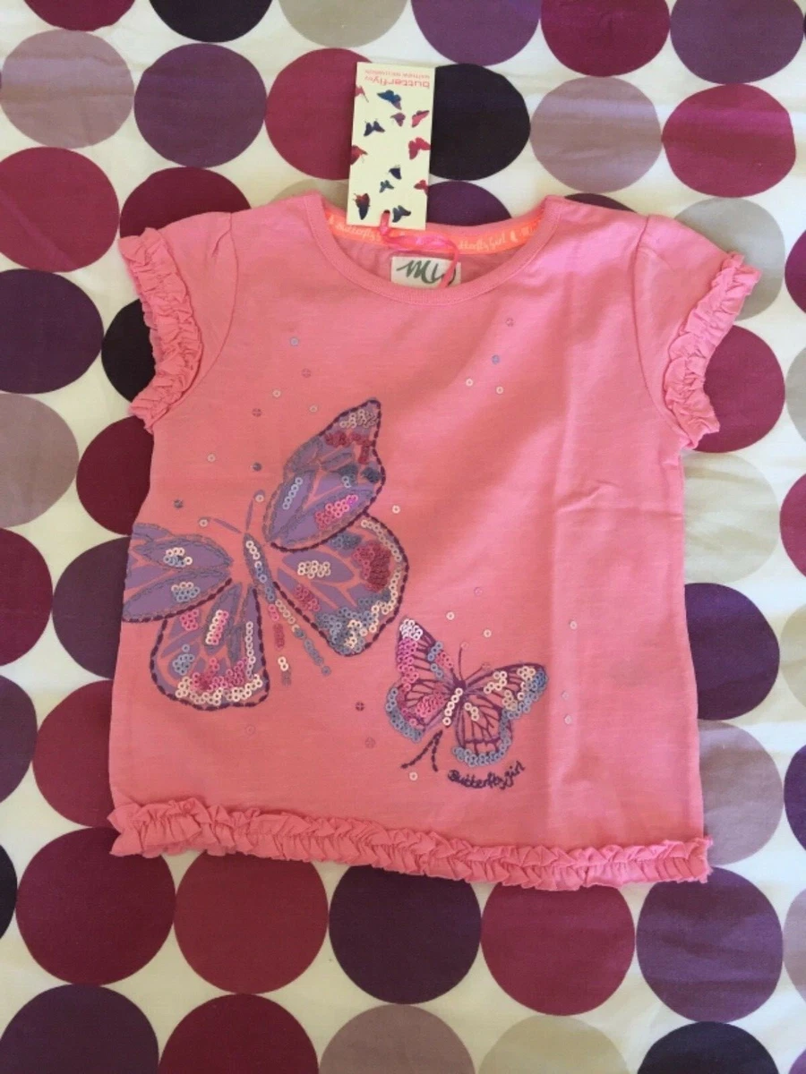 Ensemble Robe Papillon Matthew Williamson 3 Pièces - Taille 3-6 Mois - Occasion Très Bon état