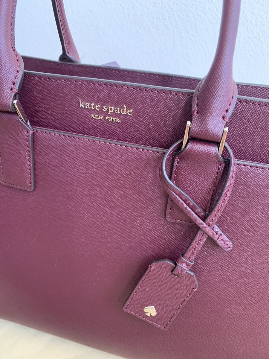 kate spade new york Cameron Large Satchel Bag - Cherrywood