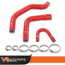 Radiator Hose Kit Red Fit For Jeep 72-81 Amc Cj5 Cj6 J10 J20 Wagoneer 304 360 V8