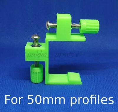 50mm Profile stabiliser clips brackets set 2 Brick laying wall Building blakes