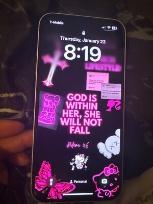 Apple iPhone 15 Pro - 128 GB - Purple (T-Mobile) with TIK TOK | eBay