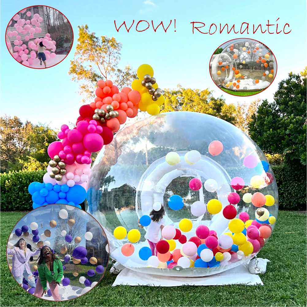 Blow up top bubble tent