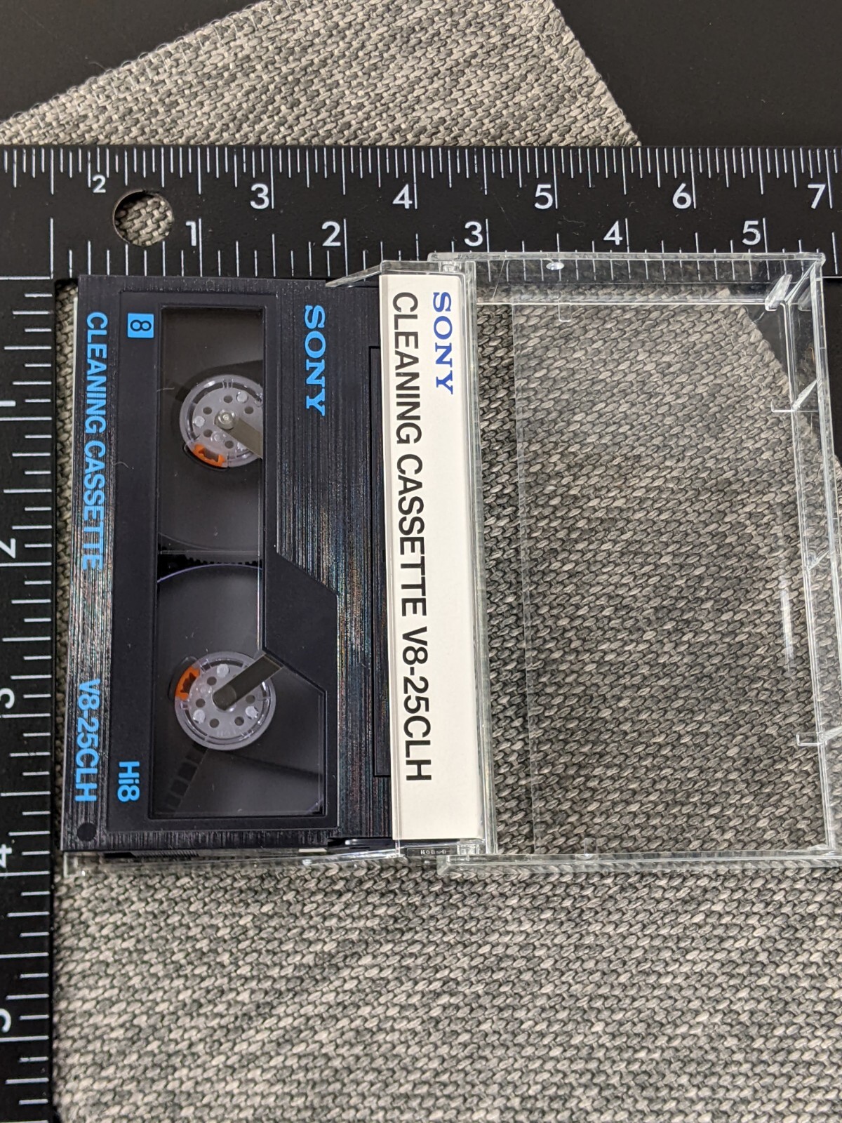SONY V86CLH 8mm Hi8 Head Cleaner Cleaning Cassette Tape eBay