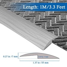 Self-Adhesive Floor Transition Strip PVC Edging Trim for Carpet Flooring