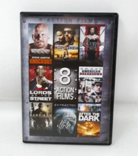 8 Action Films (DVD, 2016) See pictures for details and titles.