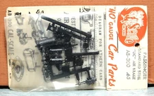 CAL-SCALE HO SCALE PASSENGER STANDARD STEEL "UC" AIR BRAKE SET # AB-300