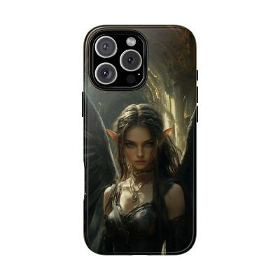 Phone Ink - Case for iPhone/Galaxy/Pixel - Winged Ancient Elf Girl