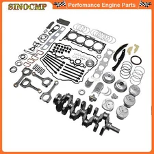 Engine Rebuild Overhaul Kit w/ Crankshaft Pistons Rods for Hyundai Kia G4KJ 2.4L