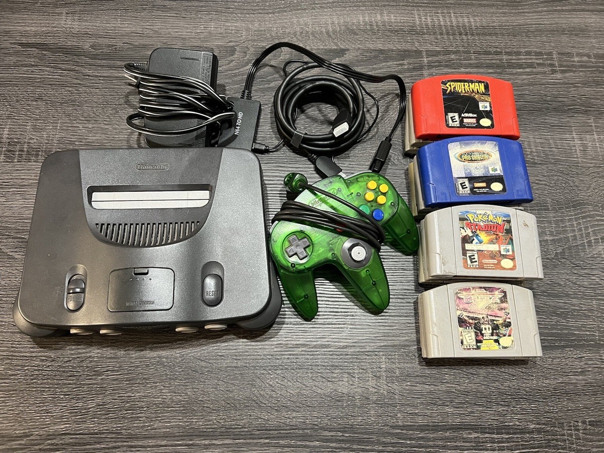 Nintendo 64 Super Mario Hdmi Custom Nintendo 64 (Super Mario