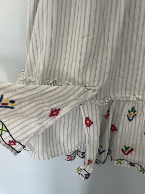embroidered striped dress zara 3D Floral-Embroidered Long Sequin Prom Dress main image 1
