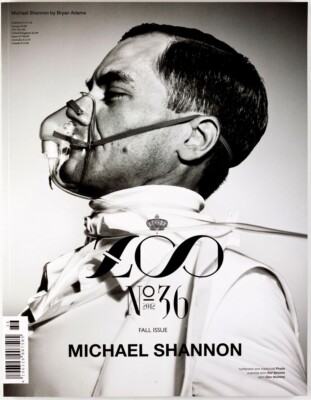 MICHAEL SHANNON Bryan Adams RAF SIMONS Dior Hommes ZOO Magazin Herbstausgabe Nr 36