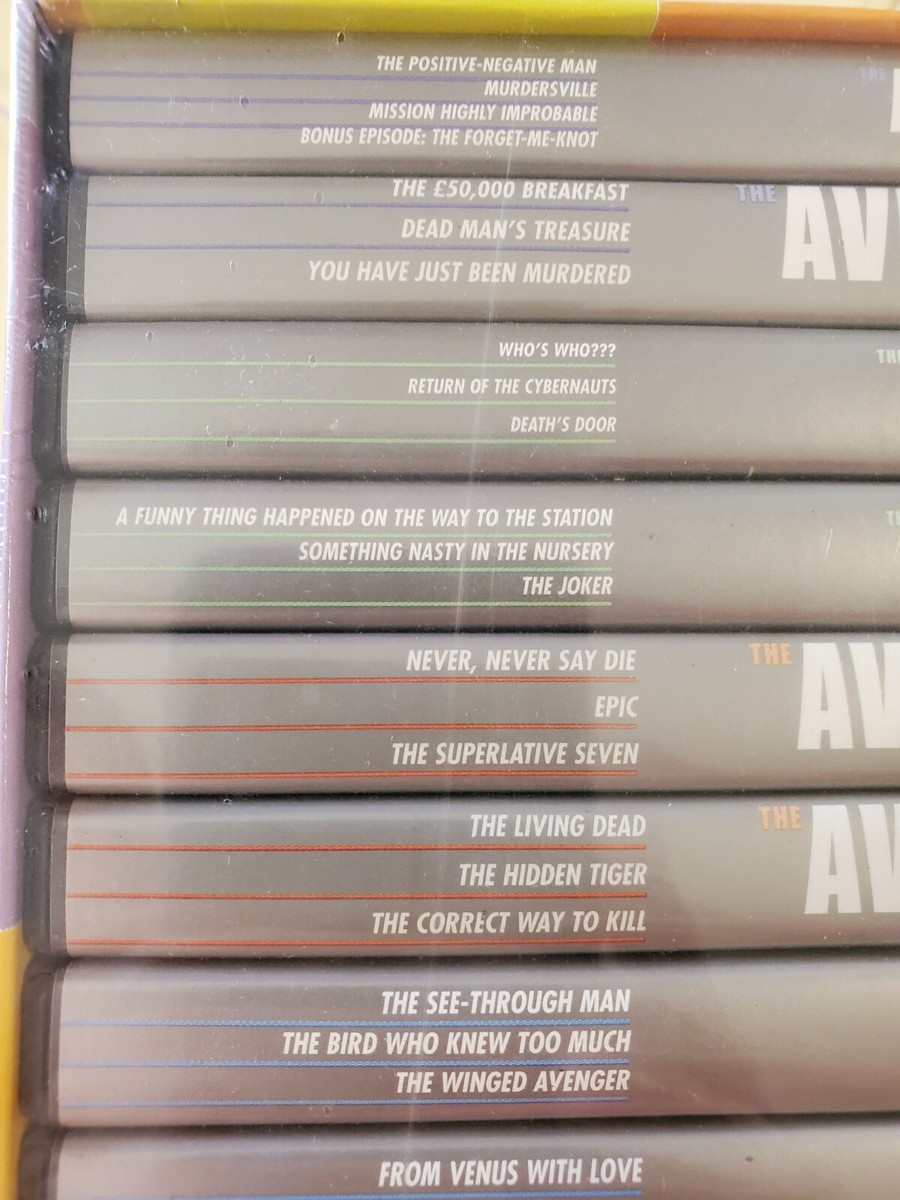 The Avengers 16-Disc DVD Set -- Complete Emma Peel Mega Set