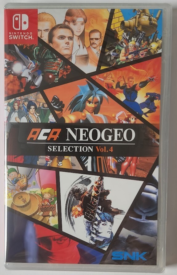 ACA NEOGEO Selection Vol. 3 + Vol. 4 Switch Brand New Game Bundle