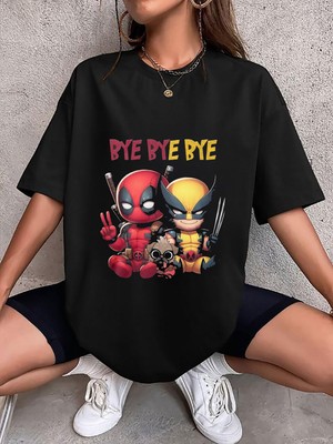 Deadpool Wolverine Bye Bye Bye Best Song For Hero T-Shirt