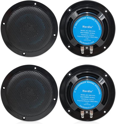 Herdio 4''Marine Decke Bluetooth Lautsprecher Flush Mount Deckenlautsprecher 4pcs