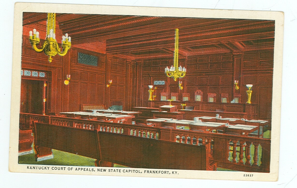 FRANKFORT,KENTUCKYCOURT OF APPEALSSTATE CAPITOLLINENINTERIOR(KYF