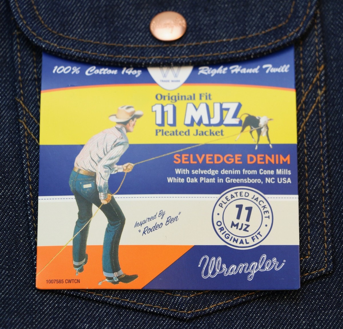 新品Jean Shop デニムジャケット Cone Mills Denim XS Cone denim jacket – sneum.com