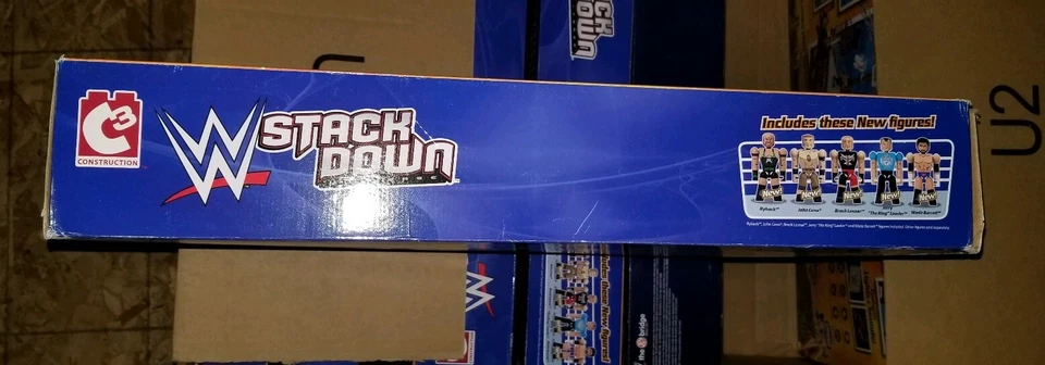 RARE WWE C3 Stackdown Survivor Deluxe Ring Building Set John Cena 21041 NEW  - Image 3 of 4