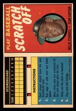 1970 Topps Scratch-Offs Baseball #21 Willie Stargell EX/MT