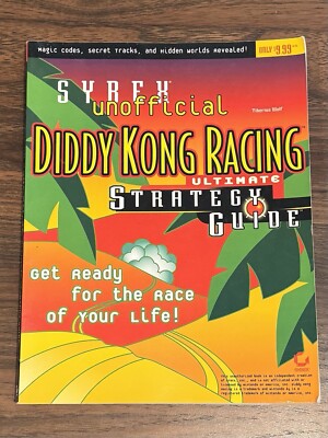 Sybex Unofficial Diddy Kong Racing Ultimate Strategy Guide N64