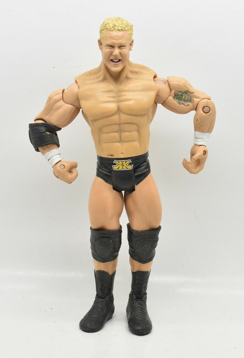WWE Mr. Kennedy Black And Gold Shorts Loose Wrestling Action