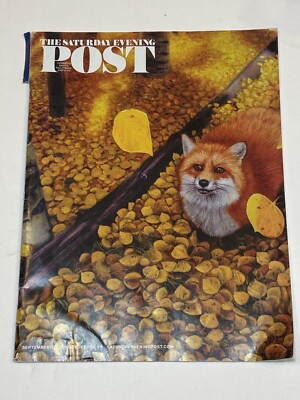 The Saturday Evening Post Magazine Sep 9 Oct 2023 Fox Fall Leaves Hearst Castle