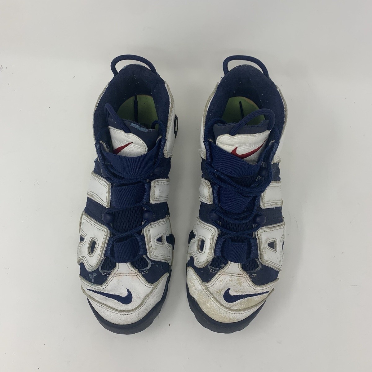 Nike Air More Uptempo Olympic Navy Blue/White Pippen Basketball