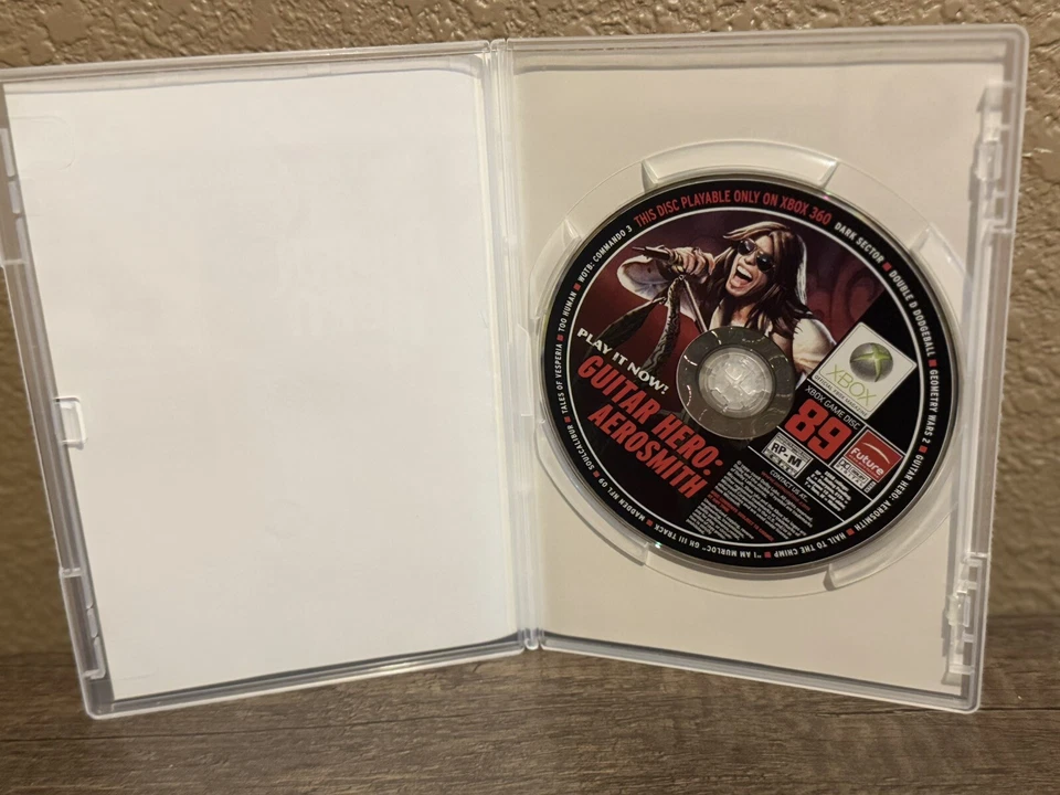 Official Xbox 360 Magazine Demo Disc Guitar Hero & Rainbow vegas six - Image 3 of 4