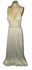 vintage 1960s Gown Lily of France Rosa Puleo Szule Lace Bridal Mint White 8475 M