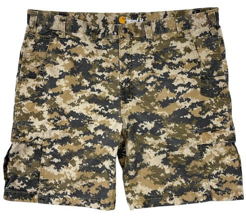 VTG Y2K Carhartt Realtree Hardwoods Camo Camouflage Carpenter