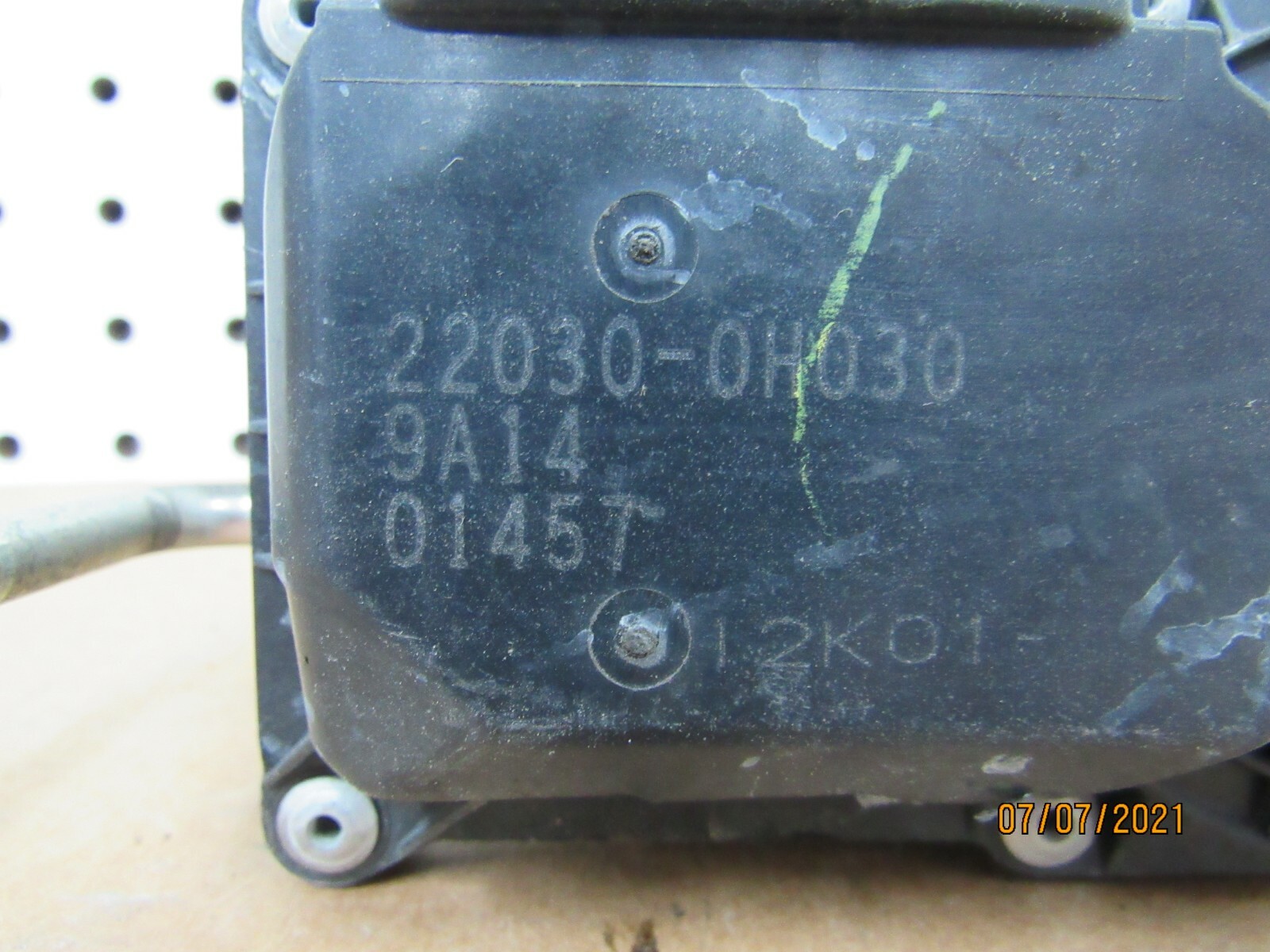 2007 2008 2009 2010 Toyota Camry Throttle Body Assembly THB 220300H030 OEM