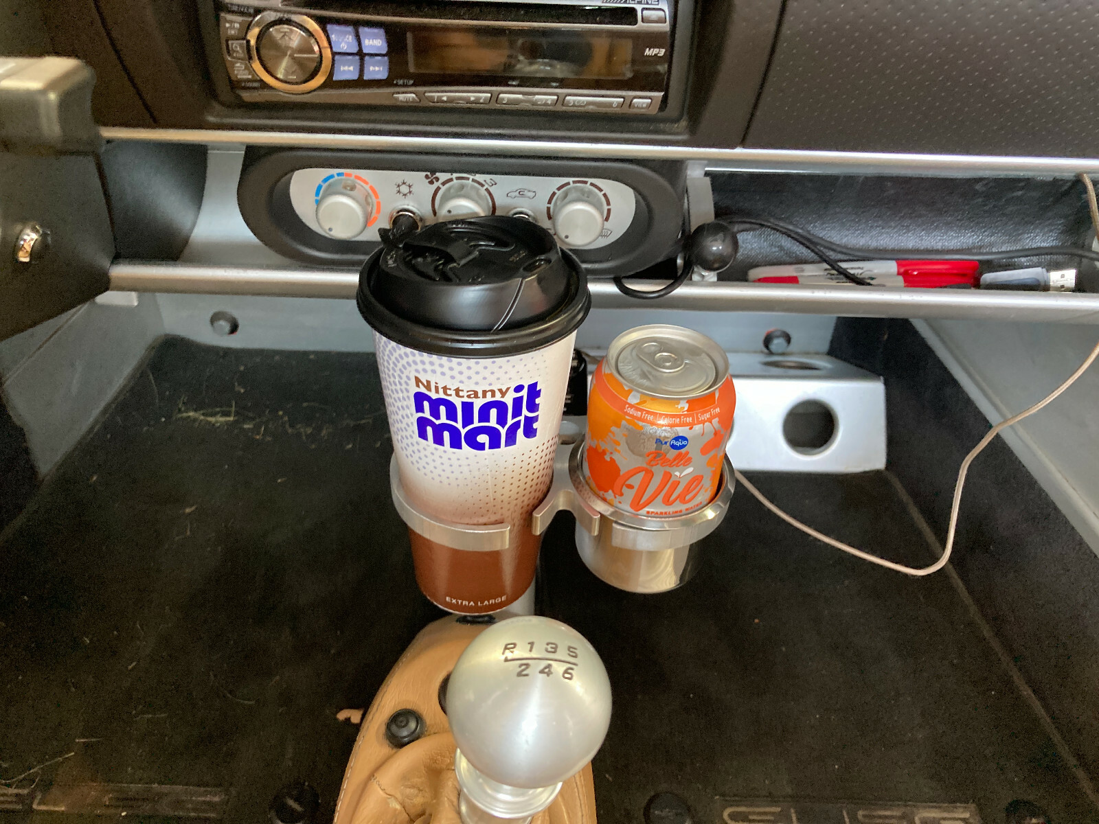 LOTUS Elise Exige ADJUSTABLE CUP HOLDER Aluminum Beats OEM (& VX220