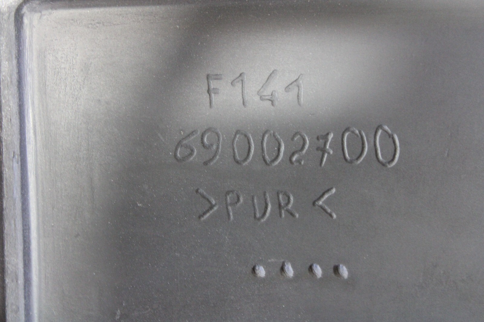 Ferrari 599 GTB, Tool Kit Tray Holder, Cracked, Used, P/N 69002700