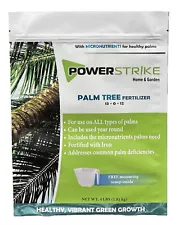 Power Strike Palm Tree Fertilizer and Essential Nutrients 4LB with free scoop