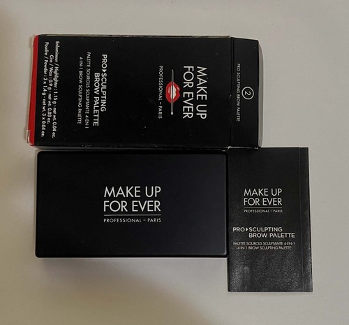 Makeup Forever Pro Sculpting Brow Palette Harmony 2 (brown to black) - Picture 4 of 4