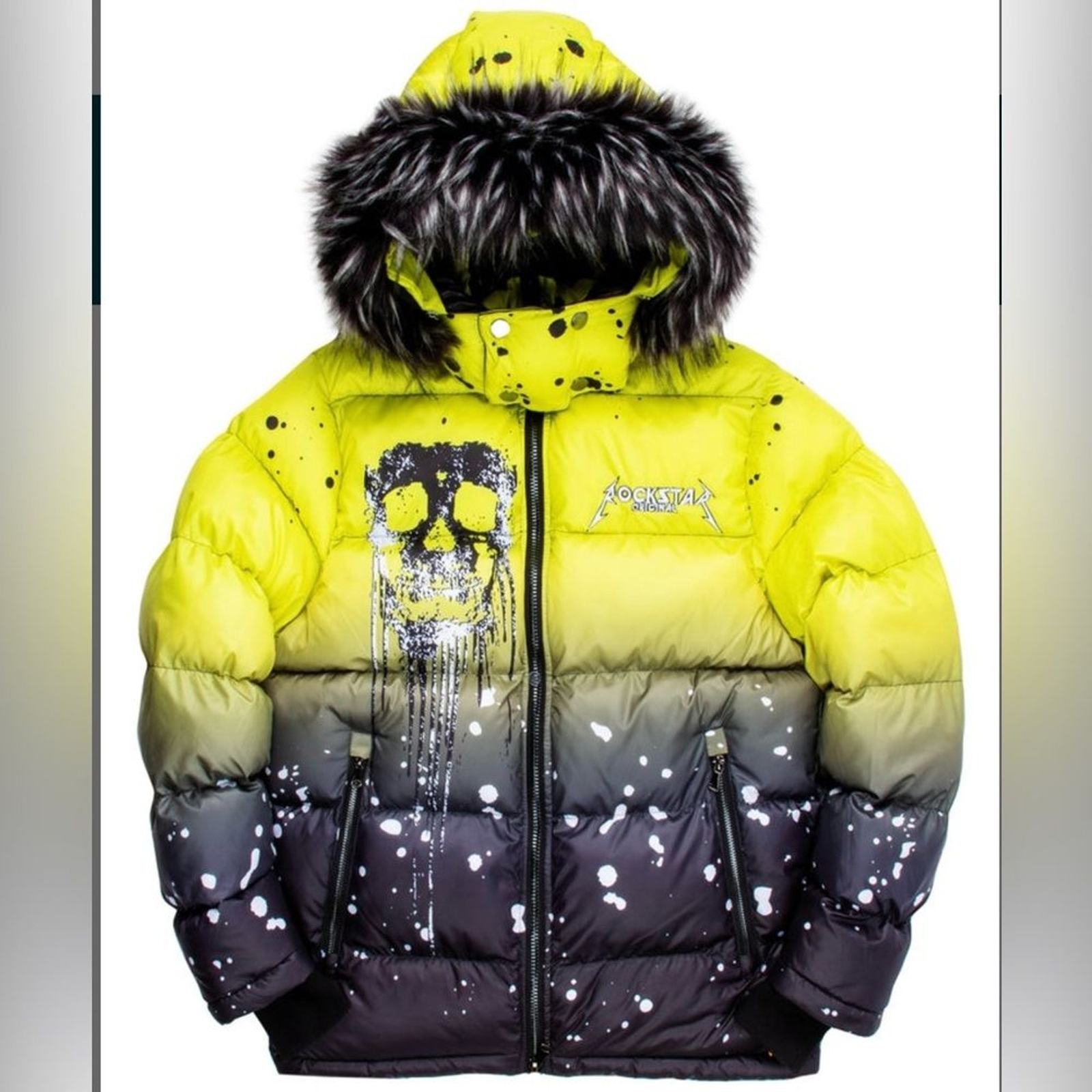 Men's Yellow Curry 2.0 Puffer Jacket - Winter Outerwear