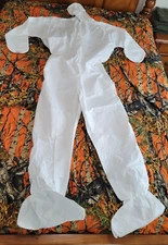 KleenGuard A30 Hooded & Footed White Coveralls PPE Breathable Protective Suit 2X