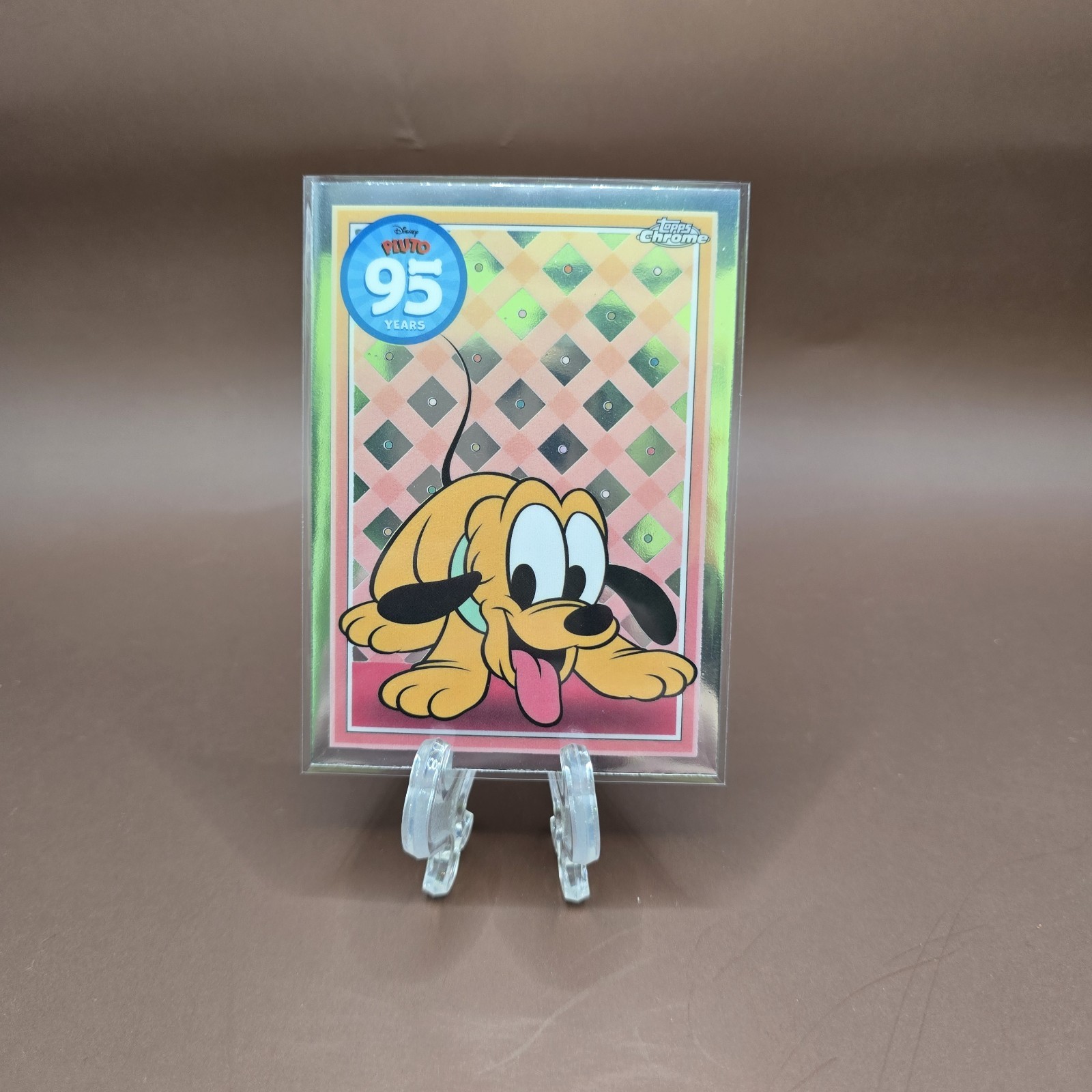 Pluto 2025 Topps Chrome Disney Pluto 95th Anniversary #PL-2