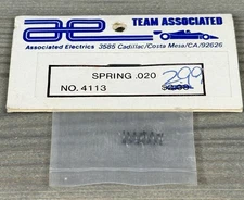 Team Associated 4113 RC10F/12L/12R .020 Short Shock Springs (2)