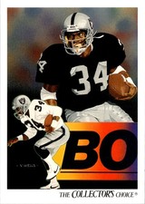 1991 Upper Deck NFL Football Bo Jackson Checklist