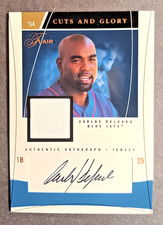 2004 Flair CAG-CD Carlos Delgado Cuts and Glory AUTO/ Jersey /100 Blue Jays