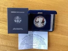 2000-P SILVER EAGLE DOLLAR PROOF COIN WITH ORIGINAL US MINT PACKAGING & COA