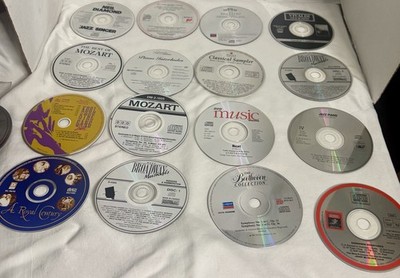 LOT OF 30 MUSIC CDs Various Classical Old Guy Piano Jazz Pop Country Fats Kool