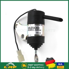 Elettrovalvola stop 12V 052600-4531 16851-60014 052600-4530 6670776 per trattore Kubota