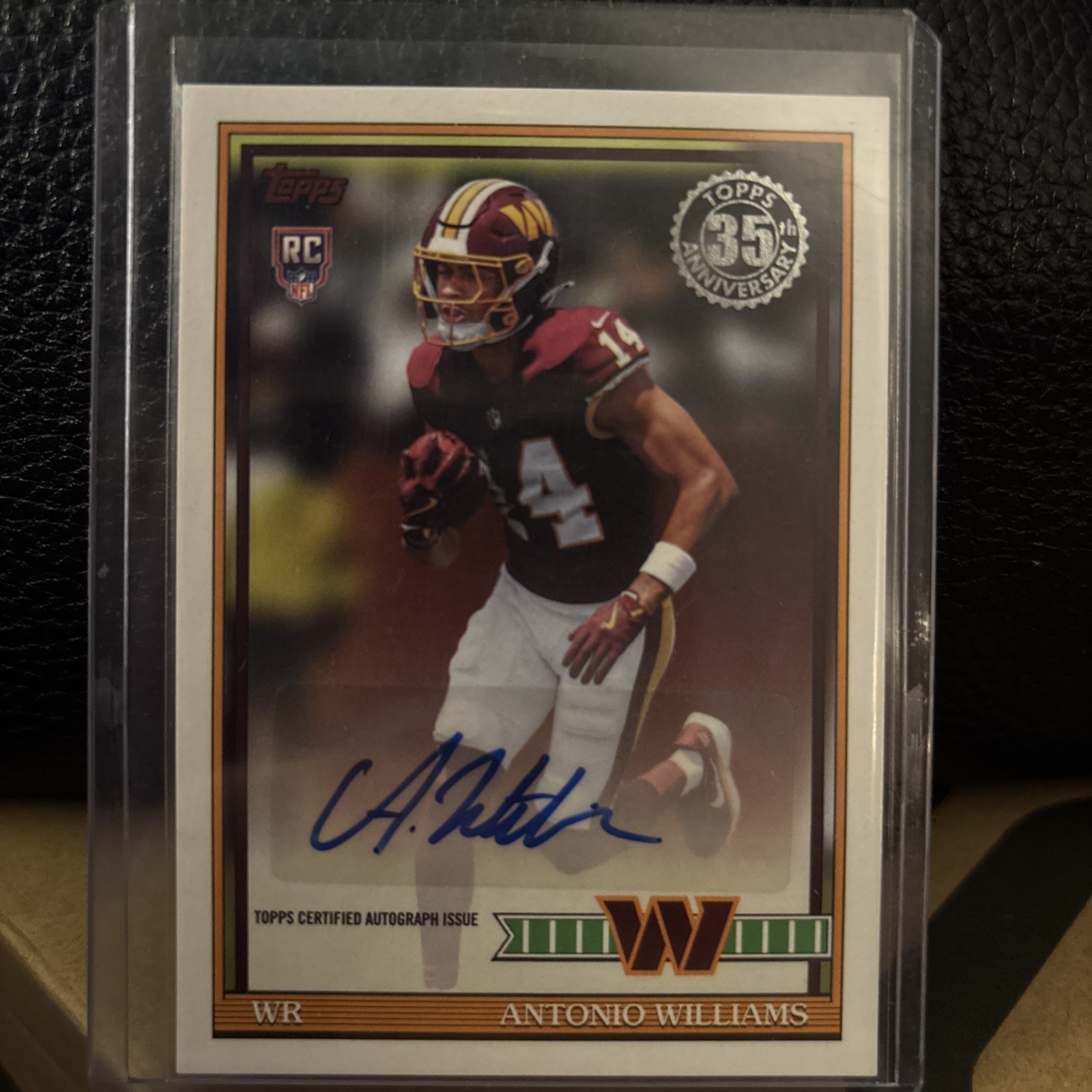 2026 topps flagship Antiono williams 1991 topps autograph