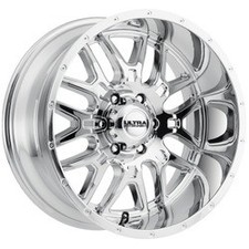 18x9 Ultra 203c Hunter Chrome Plated Wheels 8x180 12mm Set Of 4