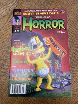 BART SIMPSONS TREEHOUSE OF HORROR 8 BONGO COMICS