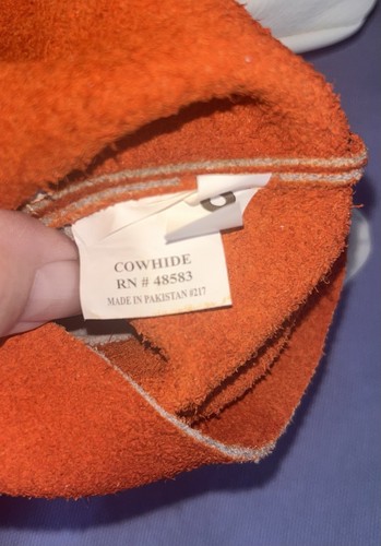 Mustang 4950S MCR Safety Welder gloves Premium Cow Skin Sewn with Kevlar. Small - Picture 10 of 10
